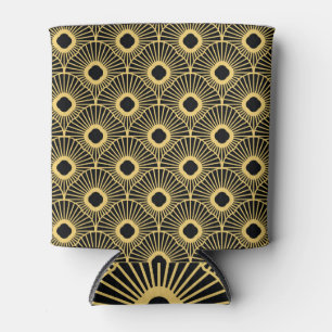 Art Deco: Ornate Seamless Pattern Can Cooler
