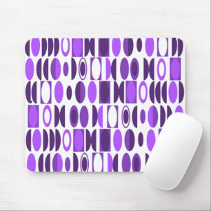 Art Deco Ovals Mouse Pad