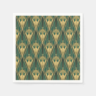 Art Deco Paper Napkins