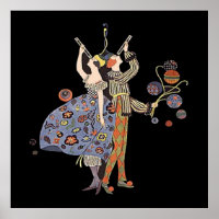 Art Deco Party Guests Celebration