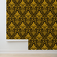 Art Deco Pattern 01 - Deco Gold 2 on Black