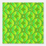 Art  Deco  pattern  - bright green Wallpaper<br><div class="desc">This unique wallpaper features a classic Art Deco pattern in bright greens . A vintage geometric design recreated by Alma Wad,  it adds a touch of elegance and sophistication to any room,  making it a perfect choice for those who appreciate timeless style and intricate artistry.</div>