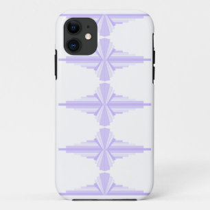 Art Deco Pattern in Lilac iPhone 11 Case