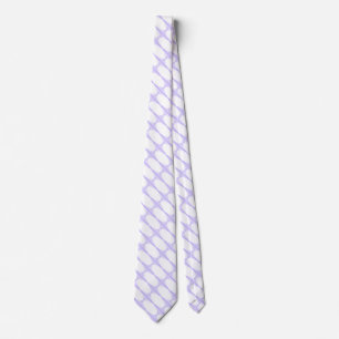Art Deco Pattern in Lilac Tie