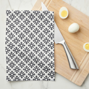 Art Deco Pattern Tea Towel