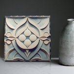Art Deco Patterned Wall Decor Art Nouveau Ceramic  Ceramic Tile<br><div class="desc">Welcome to CreaTile! Here you will find handmade tile designs that I have personally crafted and vintage ceramic and porcelain clay tiles, whether stained or natural. I love to design tile and ceramic products, hoping to give you a way to transform your home into something you enjoy visiting again and...</div>