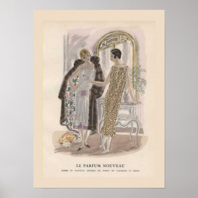 Art Deco Perfume Poster (Front)