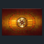 Art Deco Philcade Lighting Photo Print<br><div class="desc">This is a photo from directly below one of the hanging light fixtures in the historic Philcade building in downtown Tulsa. The Philcade is a lush showcase of original art deco design.</div>