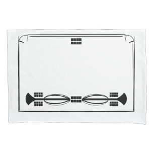 Art Deco pillow case