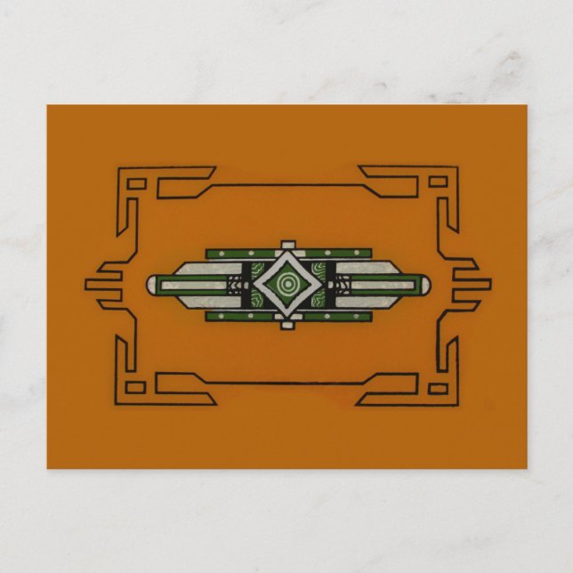 Art Deco ~ postcard (Front)