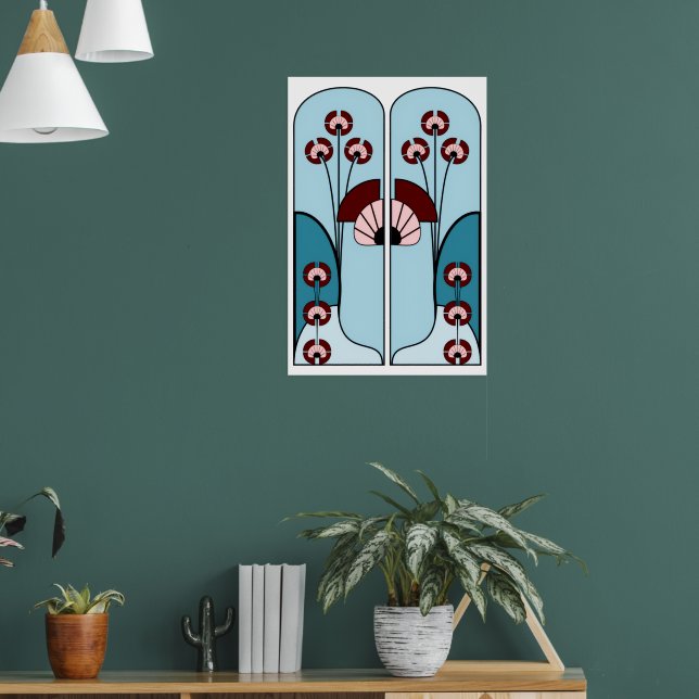 Art Deco Poster (Living Room 1)