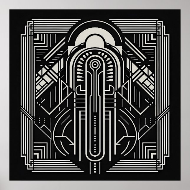 Art Deco Poster (Front)