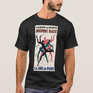 Art deco poster for Josephine Baker. T-Shirt