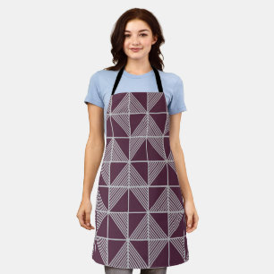 Art Deco Puzzle Apron