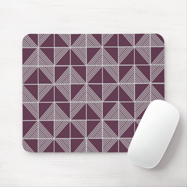 Art Deco Puzzle Mouse Pad (With Mouse)