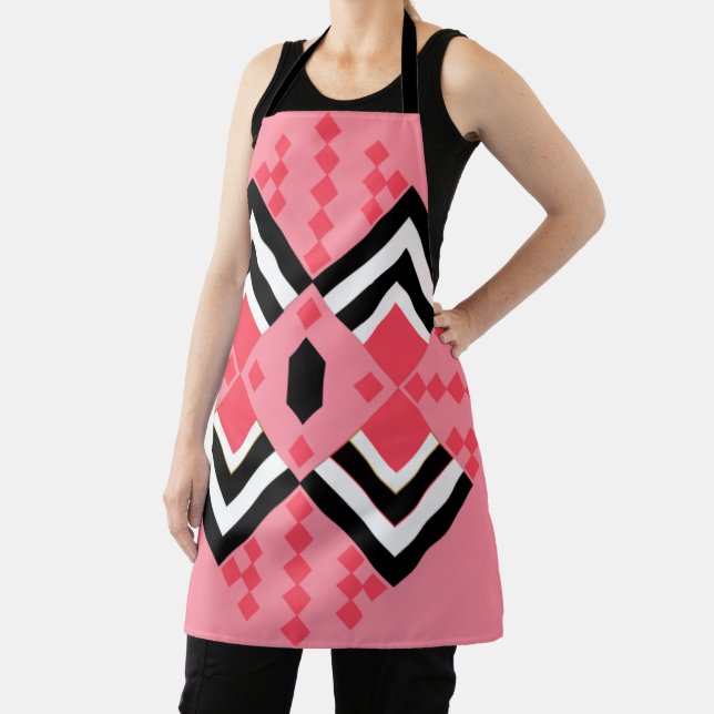 Art Deco Quilt Inspired  Apron (Insitu)