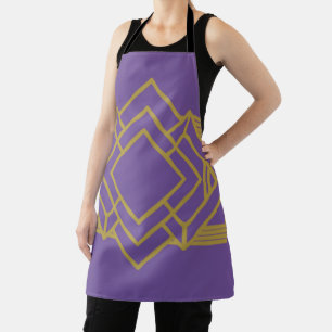 Art Deco Quilt Inspired  Apron