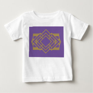 Art Deco Quilt Inspired Baby T-Shirt