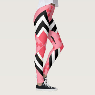 Art Deco Quilt Inspired Leggings