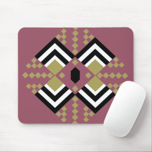 Art Deco Quilt Inspired Mouse Pad