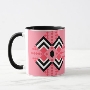 Art Deco Quilt Inspired  Mug