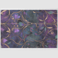 Art Deco Repeat Pattern Tile Dark Moody Background