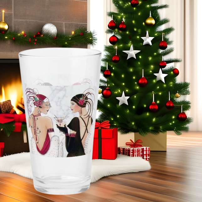 Art Deco retro vintage ladies  Glass (Creator Uploaded)