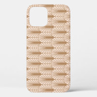 Art Deco Rose: Golden Peacock Feathers