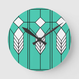 Art Deco Round Clock