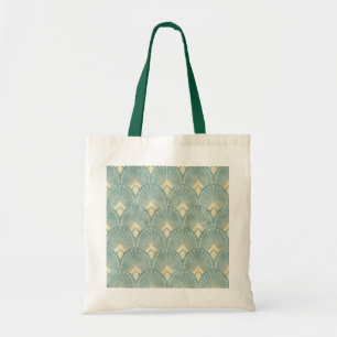 Art deco,sage Green,cream,1920’s,vintage,elegant Tote Bag