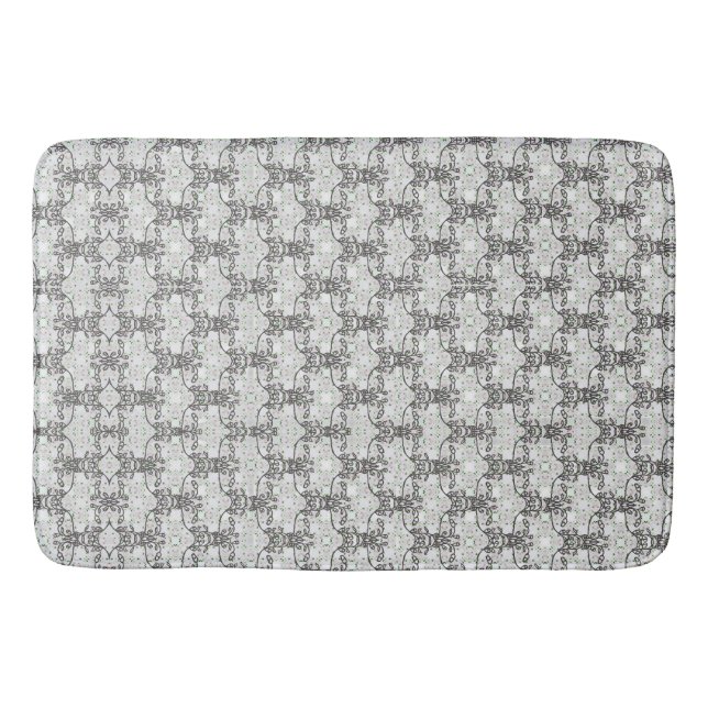Art Deco Scale Seamless Bath Mat (Front)
