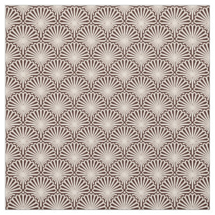 Art Deco Sea Shells Fabric