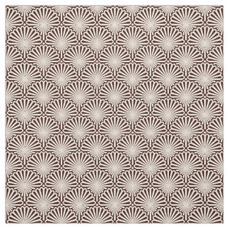 Art Deco Sea Shells Fabric