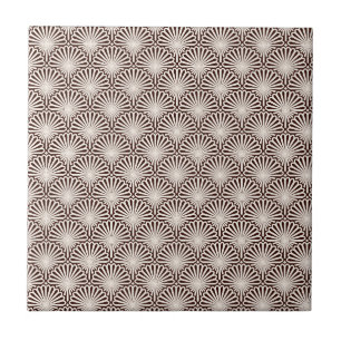 Art Deco Sea Shells Tile