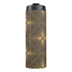 Art Deco Seamless Geometric Pattern. Elegant Wallp Thermal Tumbler
