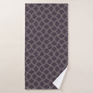 Art deco seamless pattern background. abstract, ar bath towel