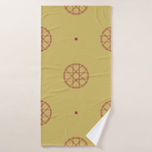 Art deco seamless pattern background. abstract, ar bath towel