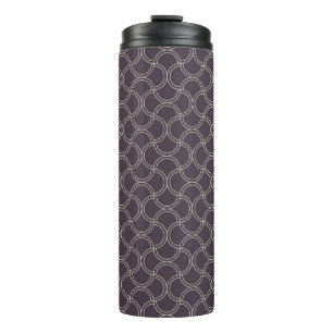 Art deco seamless pattern background. abstract, ar thermal tumbler