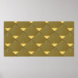 Art Deco seamless pattern. decoration ornament.