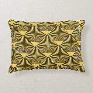 Art Deco seamless pattern. decoration ornament.  Decorative Cushion