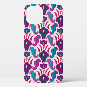 Art deco seamless pattern illustration iPhone 12 case
