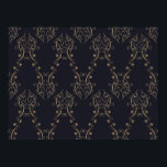 Art deco seamless pattern. Vintage background with Poster<br><div class="desc">Art deco seamless pattern. Vintage background with curls. Linear art. Pattern design. Style of the 1920s - 1930s. Vintage illustration
abstract, art, background, baroque, black, creative, curl, curve, damask, deco, decor, decoration, decorative, design, elegance, elegant, element, fabric, floral, flourish, vintage, retro, illustraion, hand drawn, ink-pen, </div>