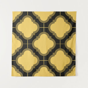 Art Deco seamless pattern. Vintage decoration orna Tapestry