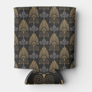 Art Deco: Seamless Vintage Wallpaper Can Cooler