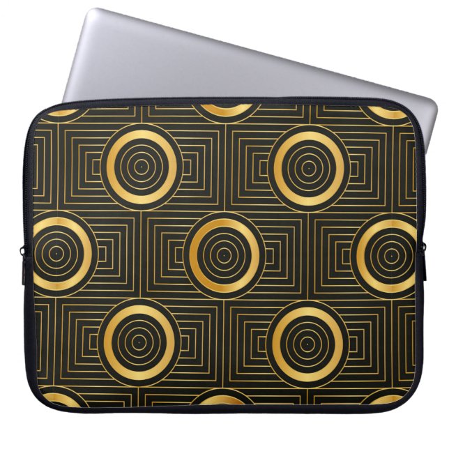 Art Deco seamless vintage wallpaper pattern Laptop Sleeve (Front)