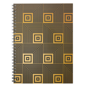 Art Deco seamless vintage wallpaper pattern Notebook