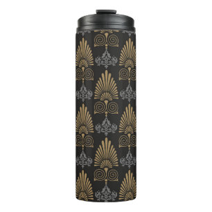 Art Deco: Seamless Vintage Wallpaper Thermal Tumbler