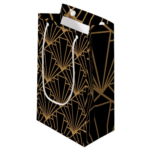 Art Deco  Small Gift Bag (Front Angled)