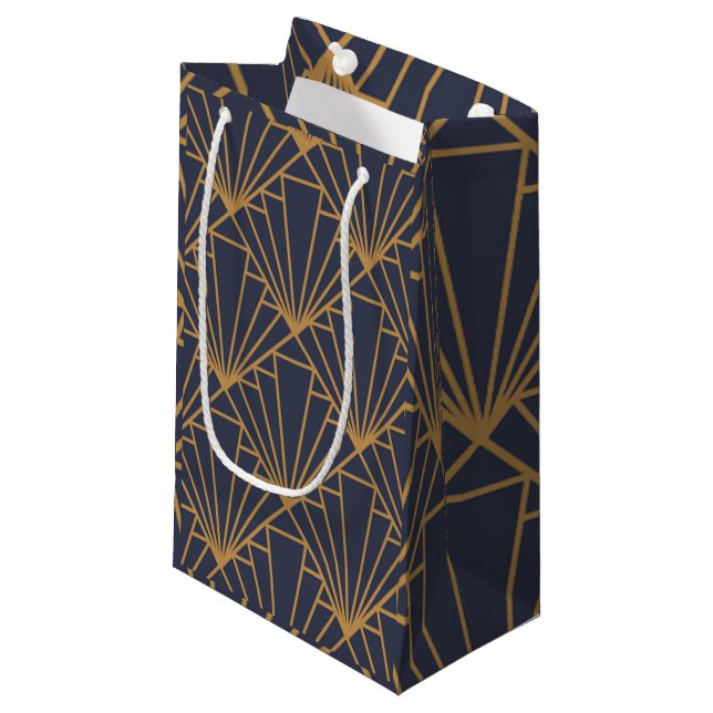 Art Deco  Small Gift Bag (Front Angled)