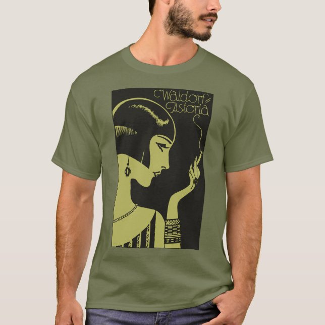 Art Deco smoking T-Shirt (Front)